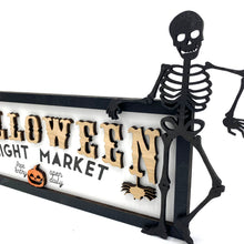 Load image into Gallery viewer, Halloween Night Market sign (SVG file)